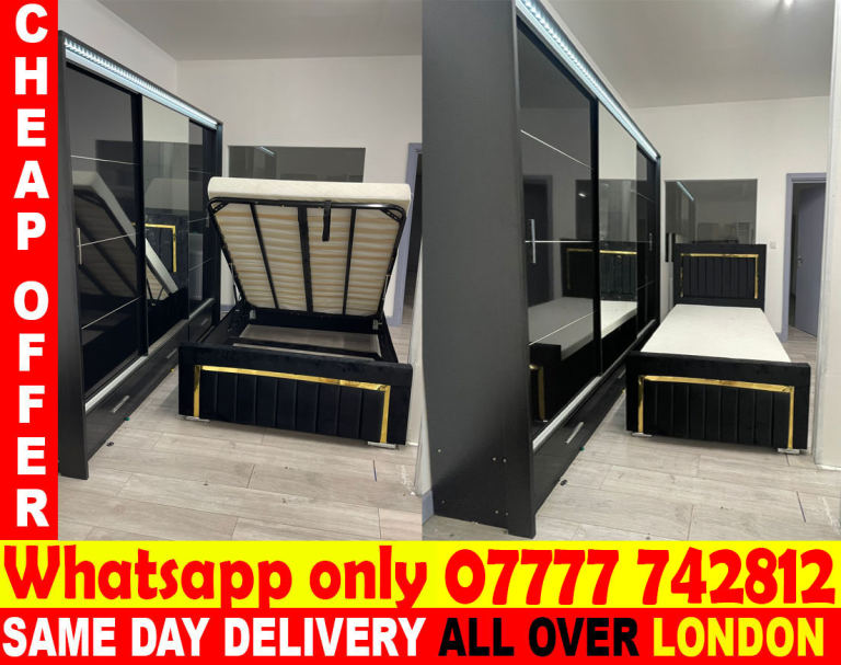 -KING SIZE AND SINGLE BED AND MATTRESS (bobn)