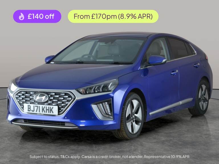 2021 Hyundai IONIQ 1.6 h-GDi Premium SE Hatchback 5dr Petrol Hybrid DCT Euro 6 (s/s) (141 ps)  Ha...