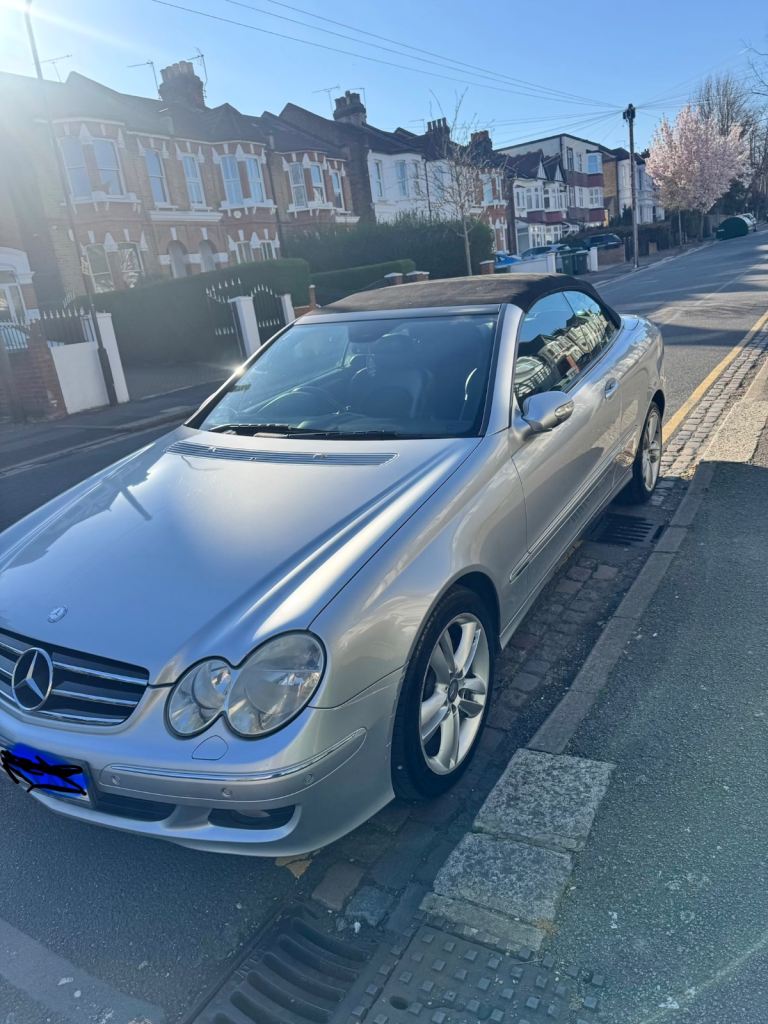 Mercedes Benz CLK convertible