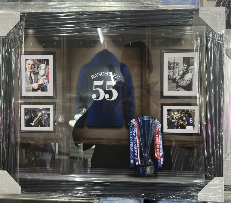 Rangers 55 picture with black frame NEW & AVAILABLE