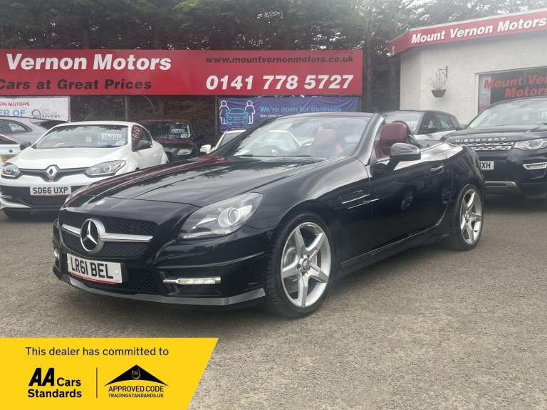 2013 Mercedes-Benz SLK 1.8 SLK200 AMG Sport G-Tronic+ Euro 5 (s/s) 2dr CONVERTIBLE Petrol Automatic