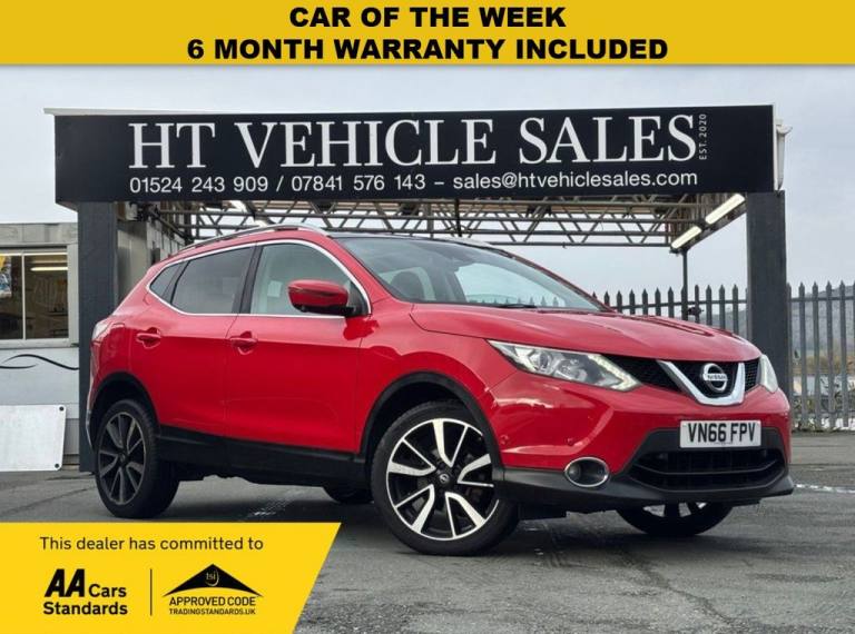 2016 Nissan Qashqai 1.6 DIG-T Tekna SUV 5dr Petrol Manual 2WD Euro 6 (s/s) (163 ps) HATCHBACK Pet...