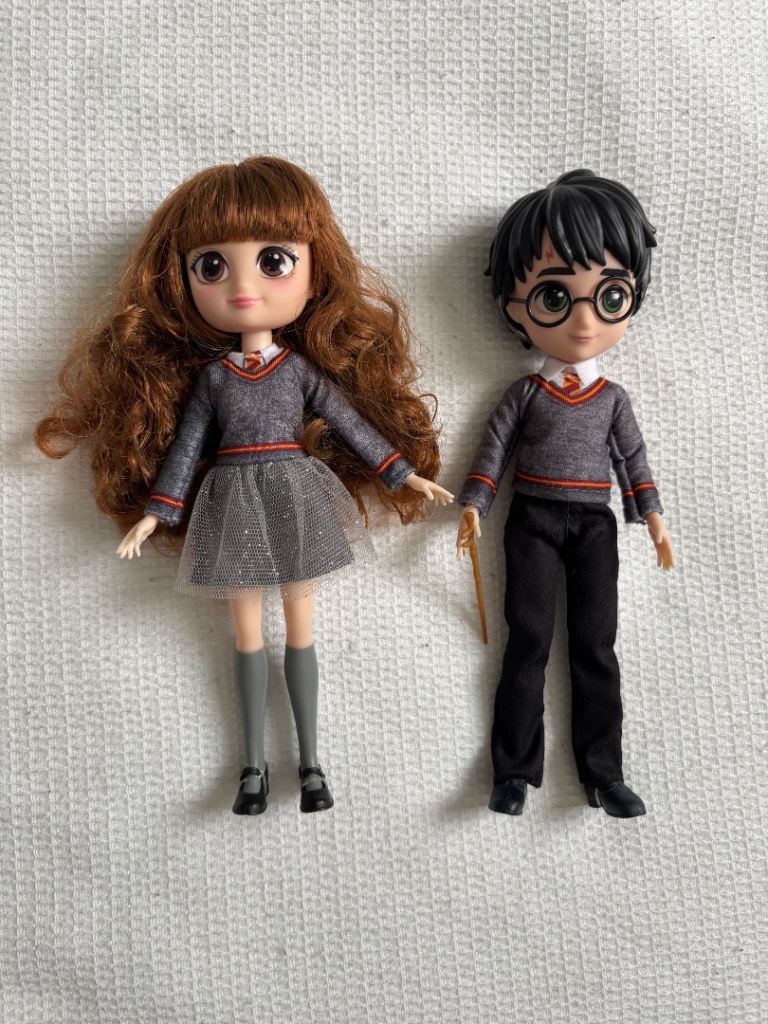 Harry Potter and Hermione Granger Dolls - As Good As New