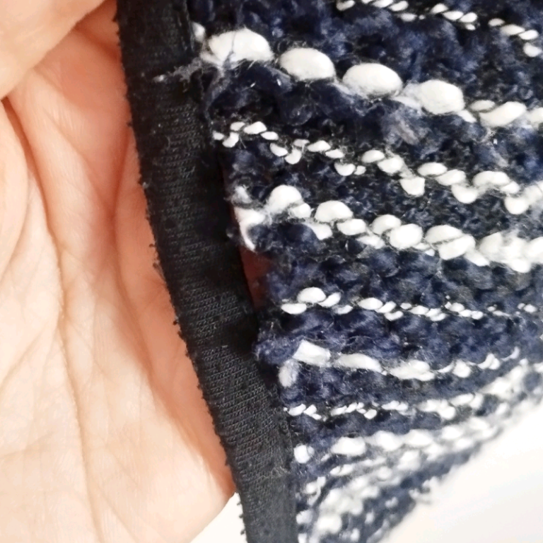 Primark navy/white stripe cardigan, size XS