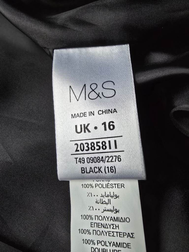 Lightweight Black Coat 