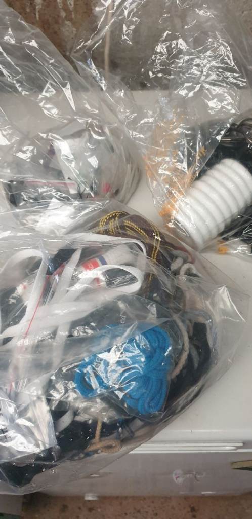 Free 3 Bags of Buttons Laces & Curtain Rings