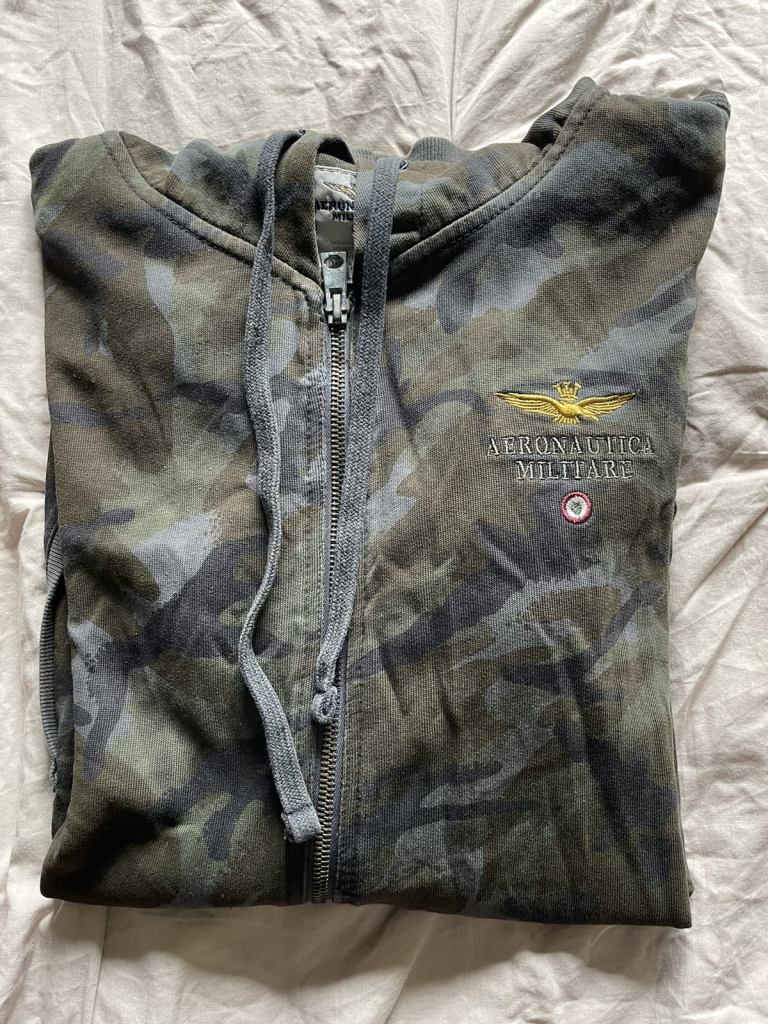 Aeronautica Militare Mens Hoodie L size 