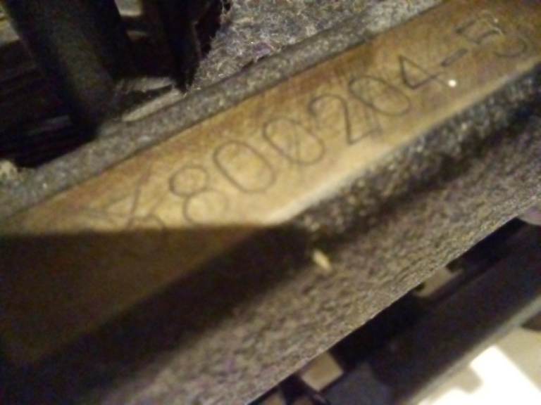 Underwood typewrter No 5 Elliot Fisher Co / Serial Number : 3800204 - 5 in fair condition