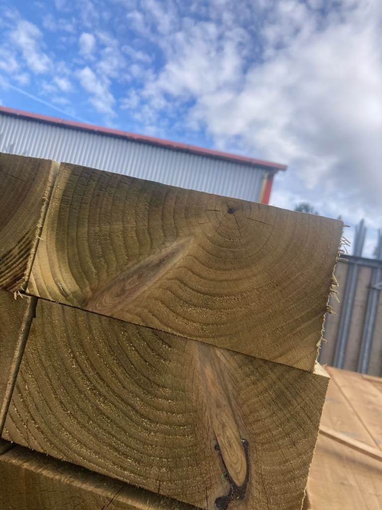 8x4 treated railway sleepers 