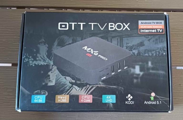 MXQ Pro 4K TV Box 