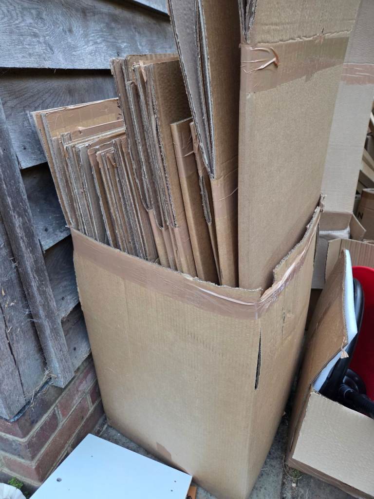 Cardboard boxes for moving