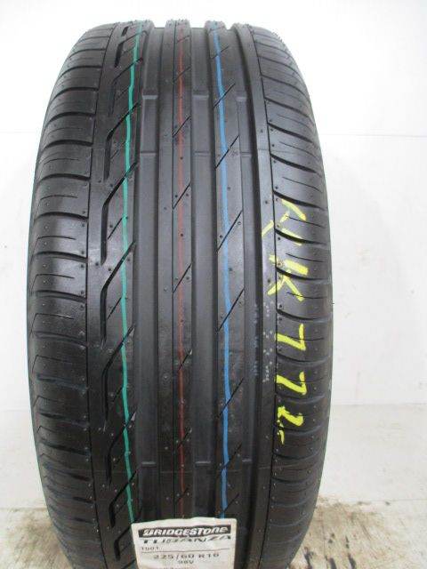 K772 1X 225/60/16 98V BRIDGESTONE TURANZA T001 DOT   2817 NEW TYRES