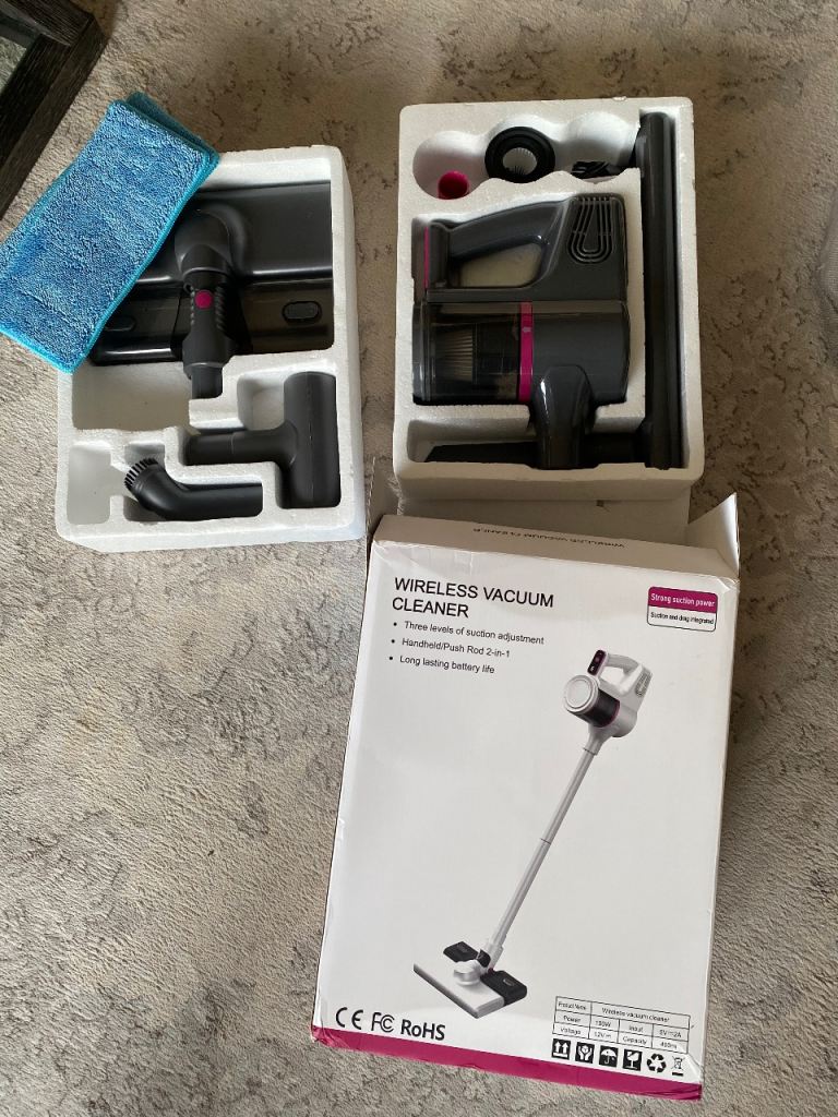 Wireless vacuum cleaner