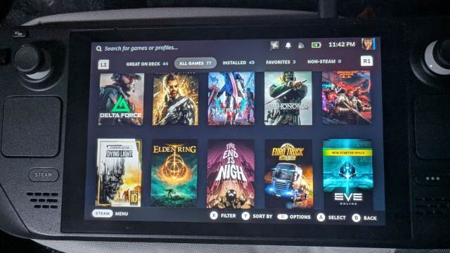Steam Deck 512GB LCD, 1TB SD card, Dock | in Stevenston, North