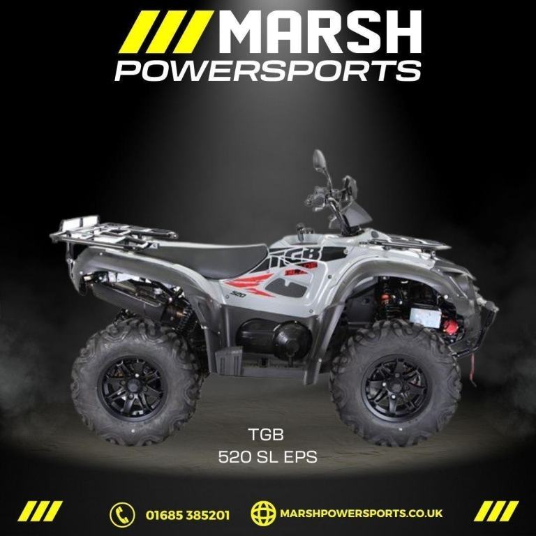 TGB Blade 520 SL EPS Road Legal Quad - TGB Dealer - 5 Years Warranty! 500 OFF!