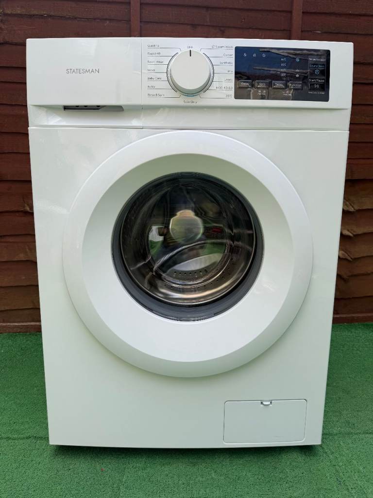 Statesman Washing Machine 7Kg Load, 1400rpm. Less than a year old. Delivery possible.