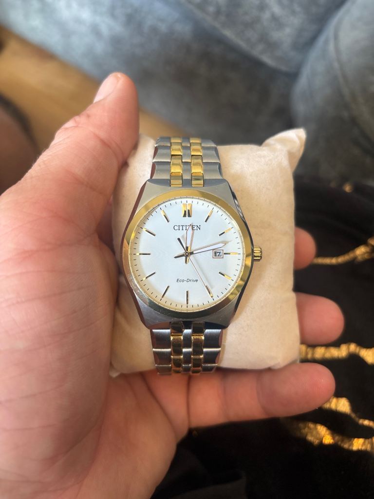 Citizen Eco-Drive Men's Watch - Gold and Silver