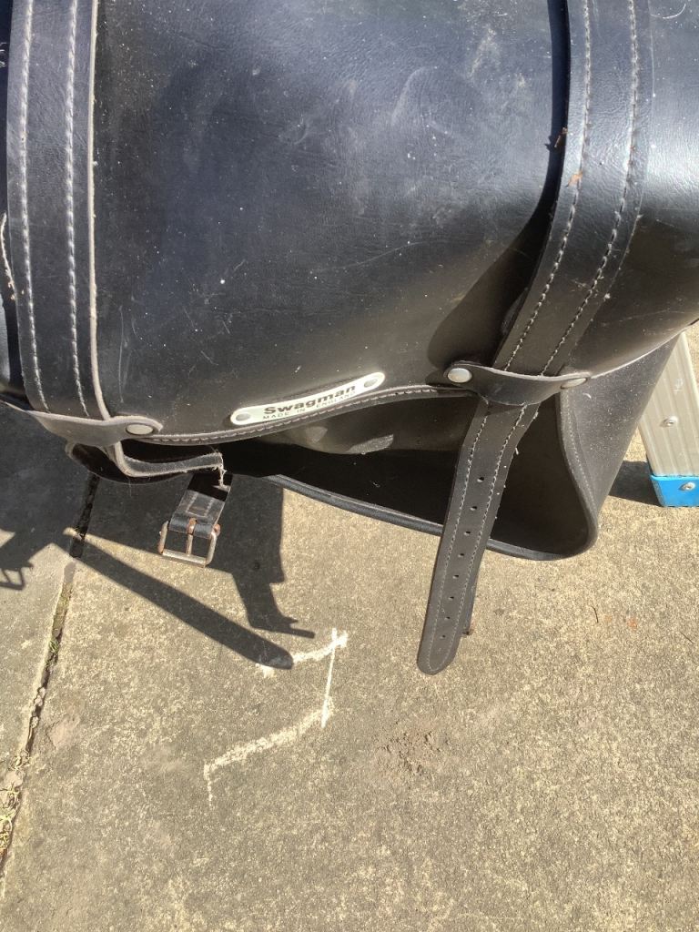 Throw over saddle. Bags