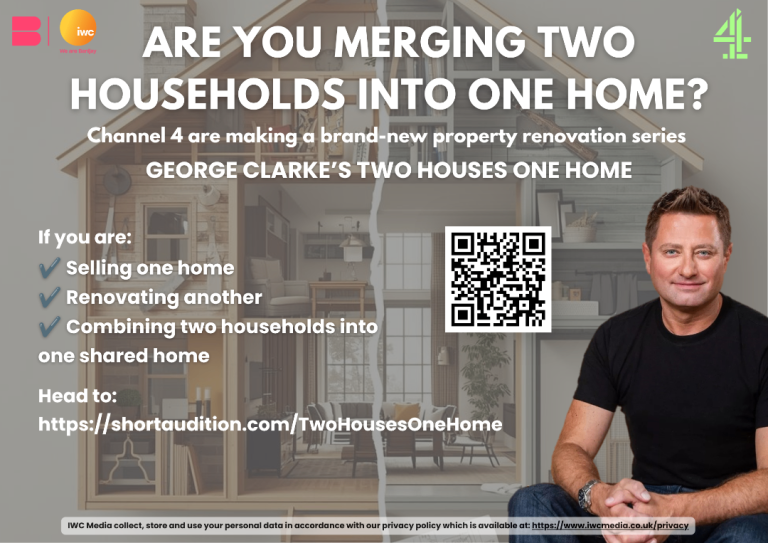 NEW CHANNEL 4 RENOVATION SERIES FRONTED BY GEORGE CLARKE - CASTING NOW!