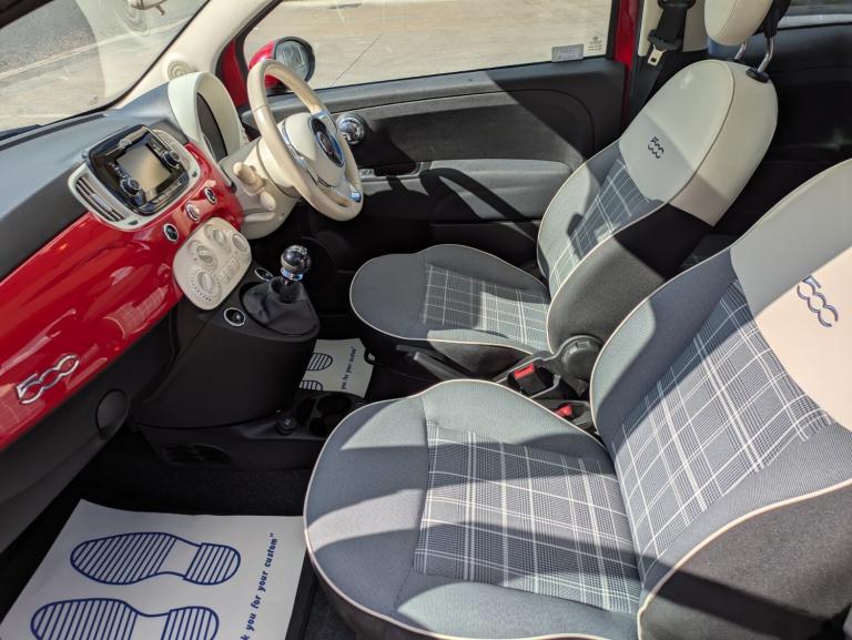 2019 Fiat 500 1.2 Lounge 3dr HATCHBACK Petrol Manual