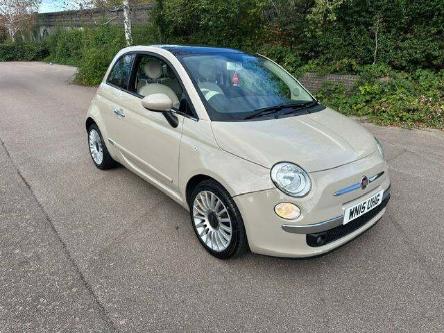 2015 Fiat 500 1.2 Lounge 3dr [Start Stop] HATCHBACK Petrol Manual