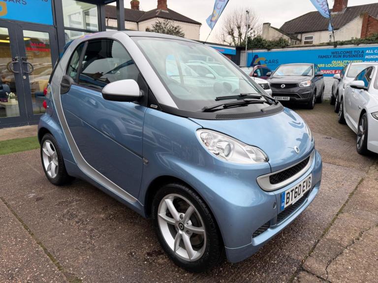2010 smart fortwo 0.8 CDI Pulse Coupe 2dr Diesel SoftTouch Euro 5 (54 bhp) COUPE Diesel Automatic