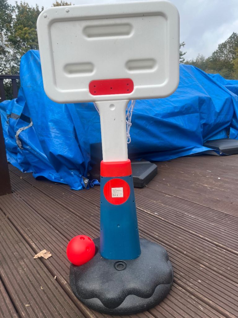 Toddler basket ball set