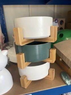 Cat/Dog Bowls x3