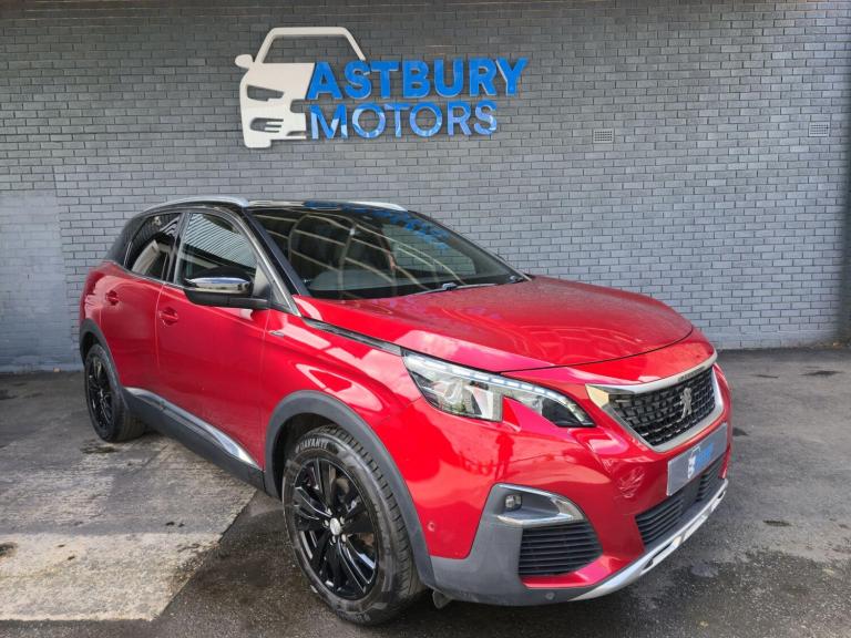 2017 Peugeot 3008 1.2 PureTech GT Line Euro 6 (s/s) 5dr HATCHBACK Petrol Manual