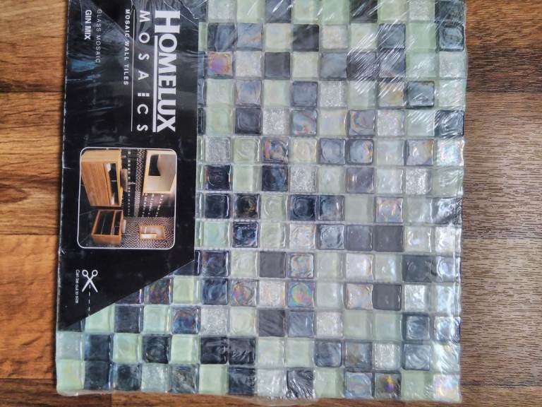Glass mosaic Wall tiles 30 x 30 cm 8 off