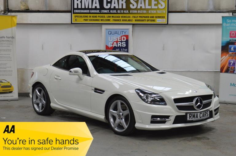 2013 Mercedes-Benz SLK SLK 250 CDI BlueEFFICIENCY AMG Sport Tip Auto LOW MILEAGE CONVERTIBLE Dies...