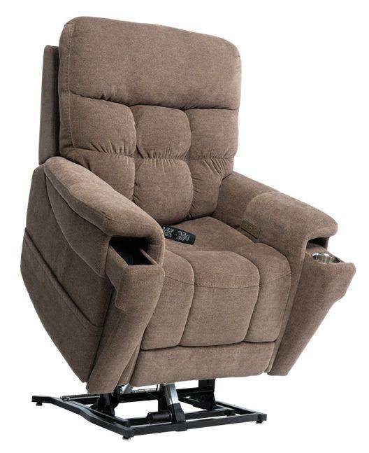 image for Rise and Recline armchairs, suite, cloth, leather, faux leather, dual motor, quad motor