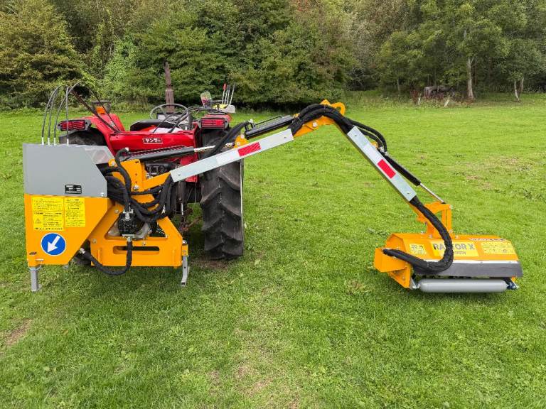 NEW RAPTOR X PTO Driven Hedge Cutter Trimmer 800mm Flail Head compact ...