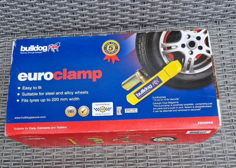 Euro clamp anti-theft device