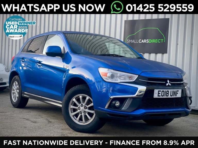 2018 Mitsubishi ASX 1.6 2 Euro 6 5dr HATCHBACK Petrol Manual