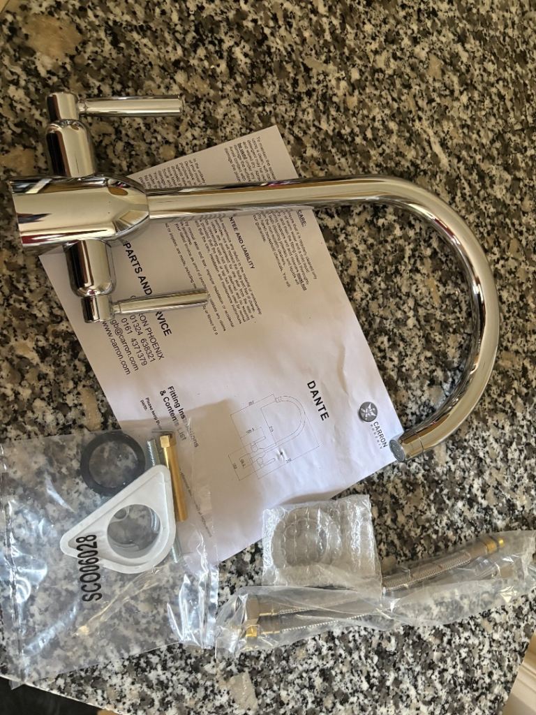 New Dante Chrome Kitchen Mixer Tap – Still Boxed