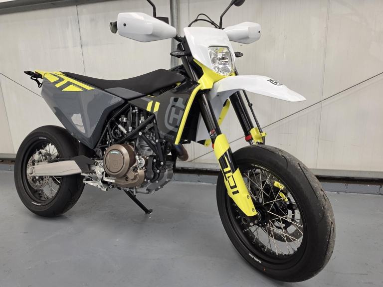  HUSQVARNA 701 SUPERMOTO Road Legal 750 Miles One Owner 2023