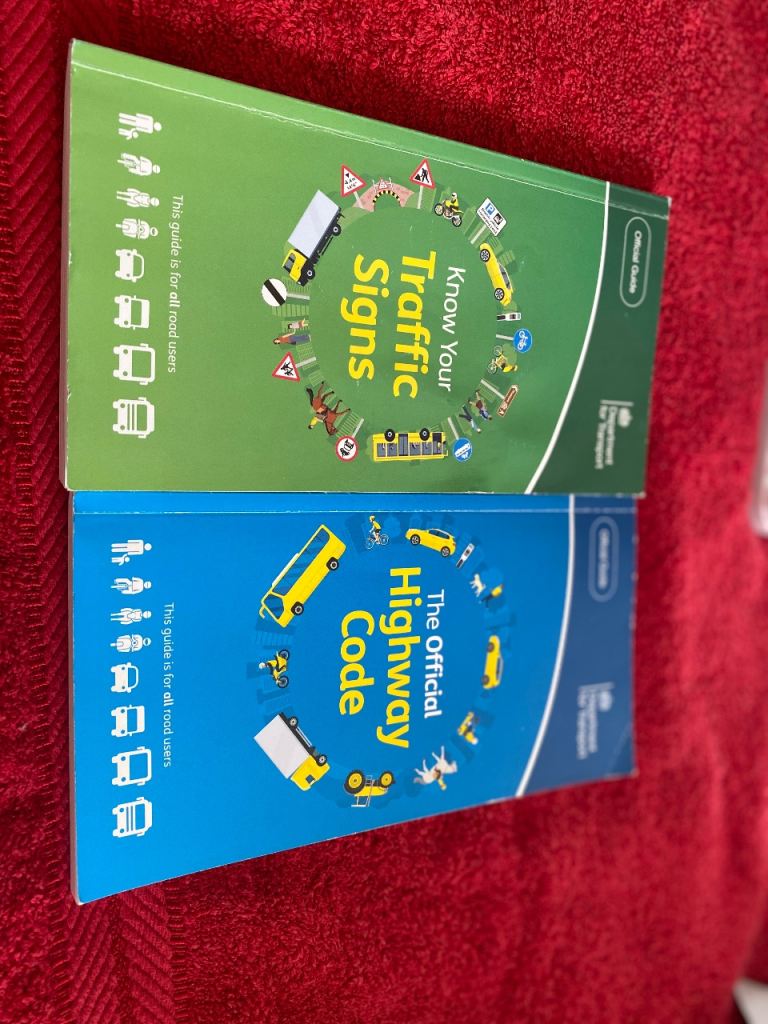Highway code & traffic sign books 