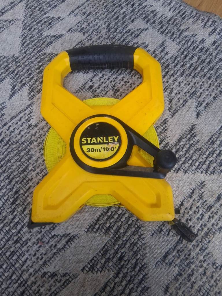 Stanley  measuring  tape reel 30m