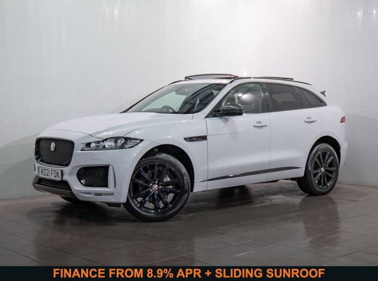 2021 Jaguar F-Pace 2.0 P250i Chequered Flag SUV 5dr Petrol Auto AWD Euro 6 (s/s) (250 ps) ESTATE ...