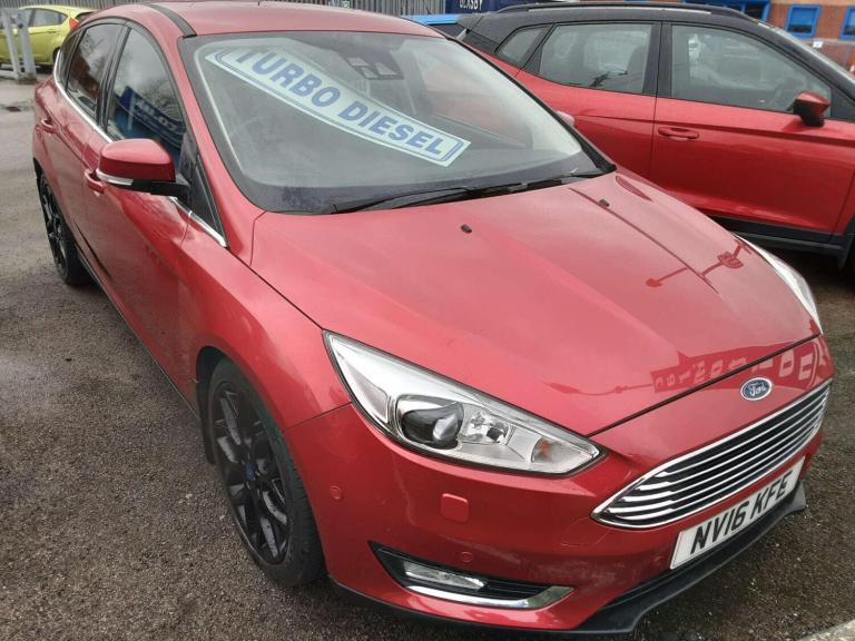 2016 Ford Focus 1.5 Focus Titanium X TDCI 5dr HATCHBACK Diesel Manual