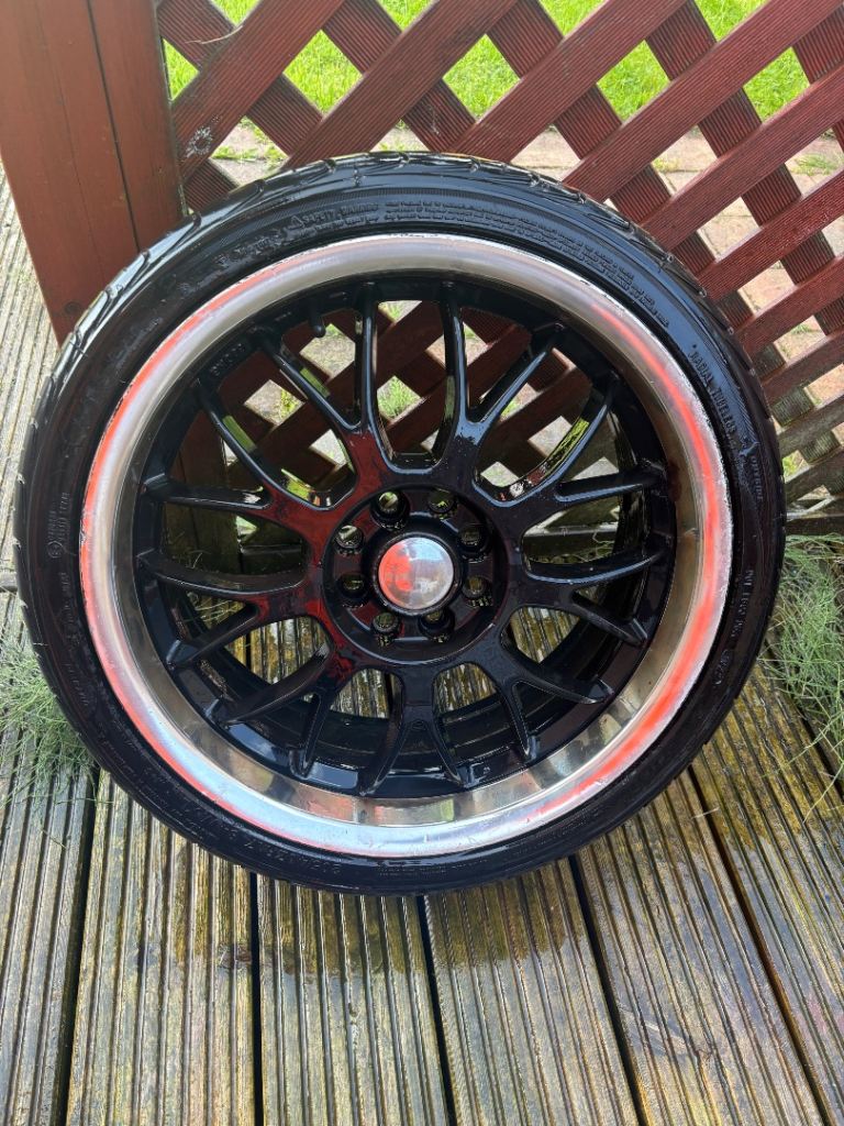 Set of alloys wheels