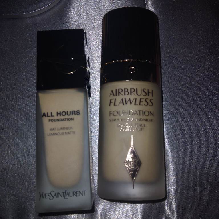 Armani,Charlotte Tilbury,Anastasia,YSL,Fenty beauty,Max Factor,ciate london