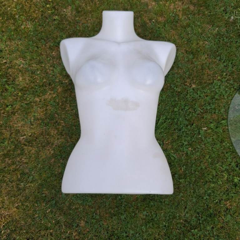 White Female and male Mannequin Torsos – Good Condition