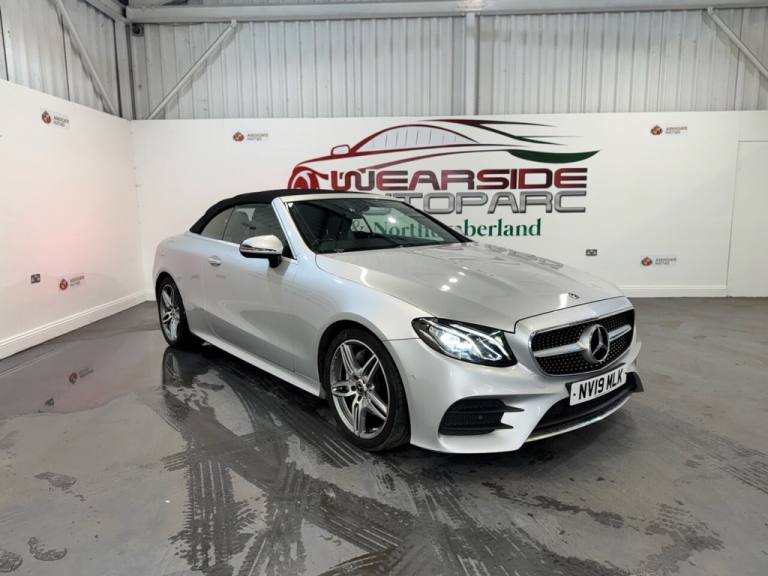 2019 Mercedes-Benz E Class 2.0 E220d AMG Line Cabriolet 2dr Diesel G-Tronic+ Euro 6 (s/s) (194 ps...