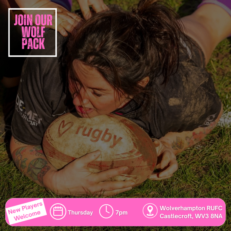 Play Women's Rugby Wolverhampton RFC- New Players Welcome 