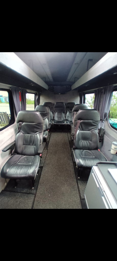 Genuine Black leather seats