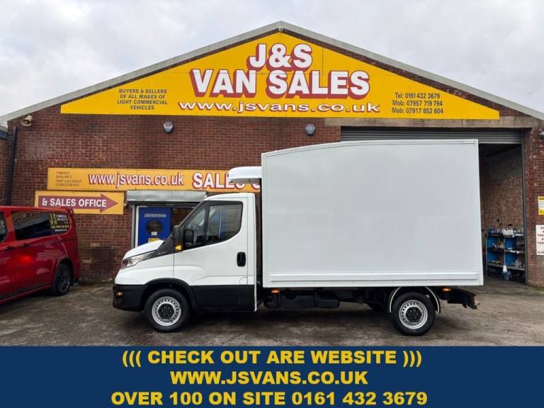 2024 24 IVECO DAILY &POUND;25995 + VAT 35-140 GAH FRIDGE BOX VAN 18OOO MLS A/C 1