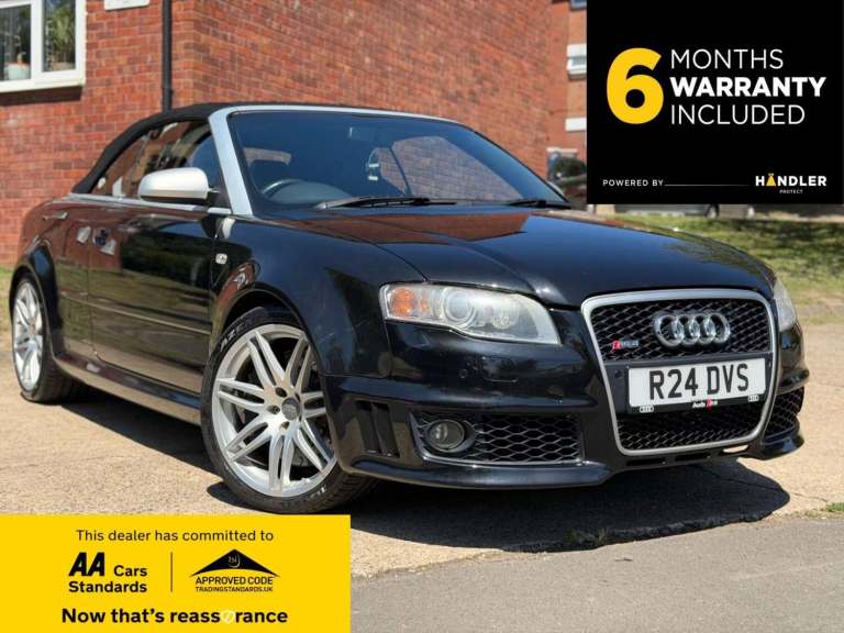 2007 Audi RS4 RS4 Quattro 2dr CONVERTIBLE PETROL Manual