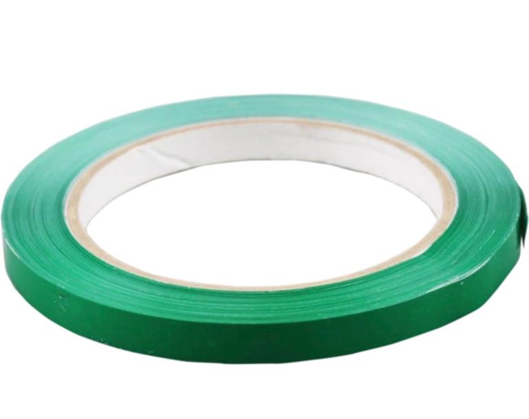 9mm x 66m Strong PVC Tape Catering Seal Bag Food Business Electrical Green